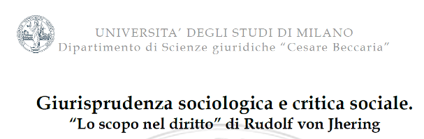 (Italiano) Giurisprudenza sociologica e critica sociale