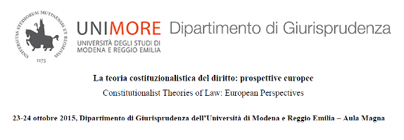 La teoria costituzionalistica del diritto: prospettive europee