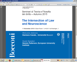 (Italiano) The Intersection of Law and Neuroscience