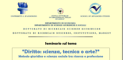 (Italiano) Diritto: scienza, tecnica o arte?