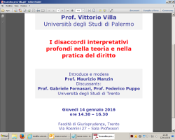 (Italiano) I disaccordi interpretativi profondi nella teoria e nella pratica del diritto