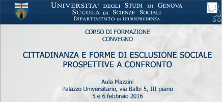 (Italiano) Cittadinanza e forme di esclusione sociale