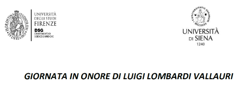 Giornata in onore di Luigi Lombardi Vallauri