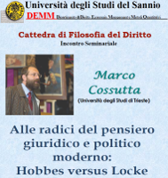 Alle radici del pensiero giuridico e politico moderno: Hobbes versus Locke