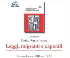 (Italiano) Leggi, migranti e caporali