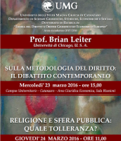 (Italiano) Sulla  metodologia del diritto / Religione e sfera pubblica