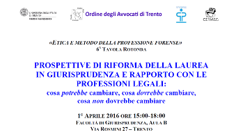 Prospettive di riforma della laurea in giurisprudenza e rapporto con le professioni legali: cosa potrebbe cambiare, cosa dovrebbe cambiare, cosa non dovrebbe cambiare