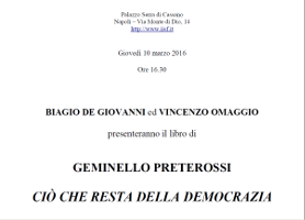 (Italiano) Ciò che resta della democrazia (3)