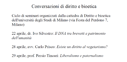 Conversazioni di diritto e bioetica