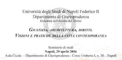 Giustizia, architettura, diritti