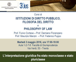 L’interpretazione giuridica fra stato monoclasse e stato pluriclasse