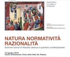 Natura, normatività, razionalità