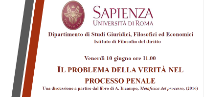 (Italiano) Il problema della verità nel processo penale