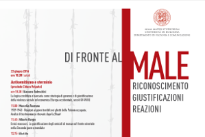 (Italiano) Di fronte al male