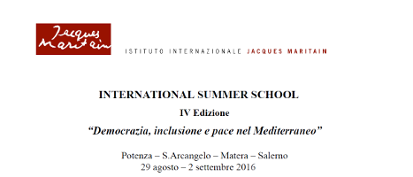 Democrazia, inclusione e pace nel Mediterraneo