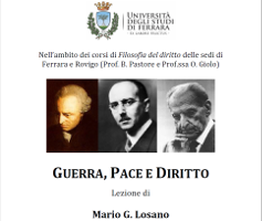 Guerra, pace e diritto