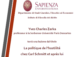 La politique de l’hostilité chez Carl Schmitt et après lui