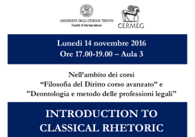 (Italiano) Introduction to Classical Rethoric