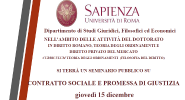 (Italiano) Contratto sociale e promessa di giustizia