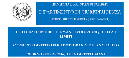 Corsi introduttivi per i dottorandi del XXXII ciclo