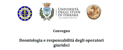 (Italiano) Deontologia e responsabilità degli operatori giuridici