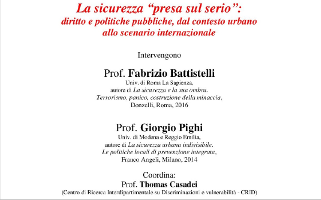 (Italiano) La sicurezza “presa sul serio”