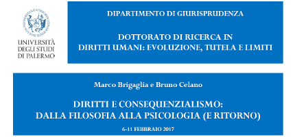 Diritti e consequenzialismo: dalla filosofia alla psicologia (e ritorno)