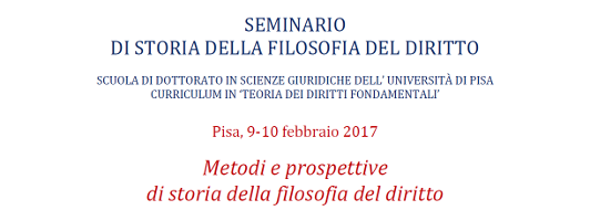 Metodi e prospettive di storia della filosofia del diritto