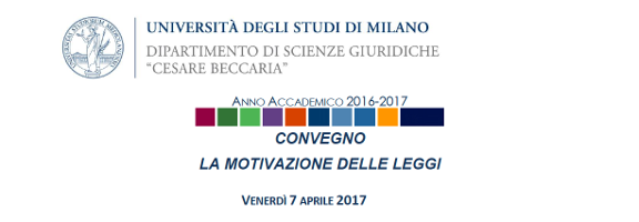 La motivazione delle leggi