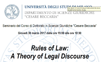 (Italiano) Rules of Law: A Theory of Legal Discourse