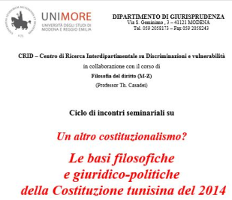 Un altro costituzionalismo? Le basi filosofiche e giuridico-politiche della Costituzione tunisina del 2014