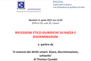 Riflessioni etico-giuridiche su razza e discriminazioni