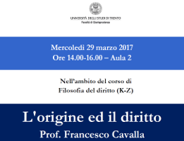 (Italiano) L’origine e il diritto