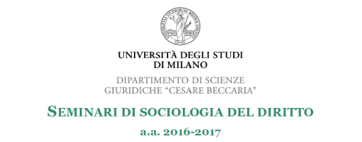 Seminari di sociologia del diritto