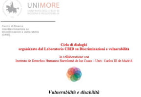 Vulnerabilità, dignità e disability studies: un approccio critico al diritto