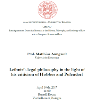 Leibniz’s legal philosophy in the light of his criticism of Hobbes and Pufendorf