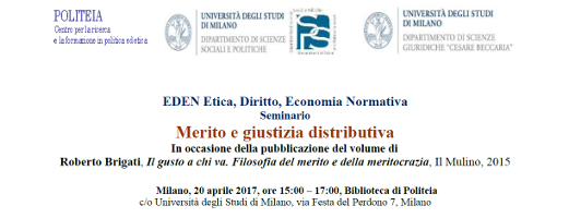 (Italiano) Merito e giustizia distributiva