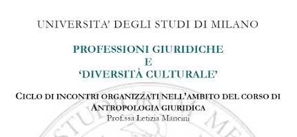 (Italiano) Professioni giuridiche e diversità culturale