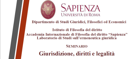 (Italiano) Giurisdizione, diritti e legalità