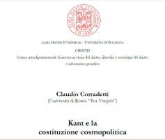 (Italiano) Kant e la costituzione cosmopolitica