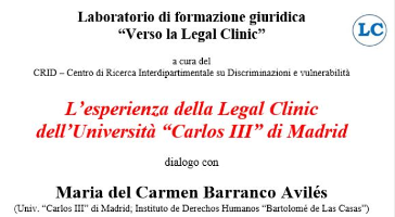 L’esperienza della Legal Clinic dell’Università “Carlos III” di Madrid