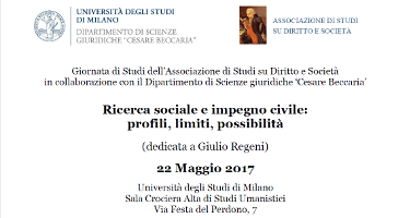 Ricerca sociale e impegno civile: profili, limiti, possibilità