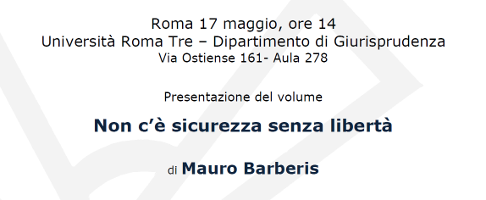 (Italiano) Non c’è sicurezza senza libertà