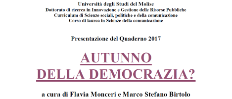 (Italiano) Autunno della democrazia?