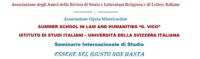 (Italiano) Essere nel giusto non basta