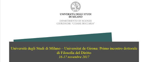 (Italiano) Primo incontro dottorale di filosofia del diritto