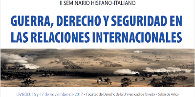 Guerra, derecho y seguridad en las relaciones internacionales