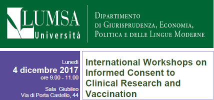 International Workshops on Informed Consent to Clinical Research and Vaccination