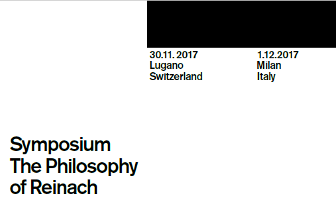 Symposium The Philosophy of Reinach