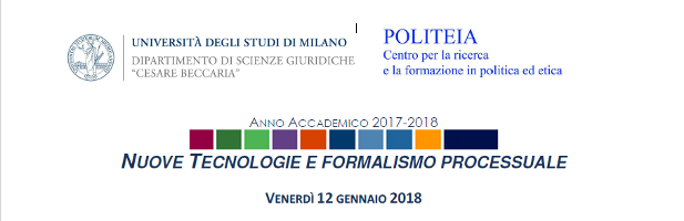 Nuove Tecnologie e formalismo processuale